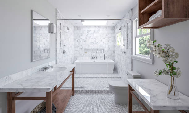 Bathroom natural stone | Clark Dunbar Flooring Superstore